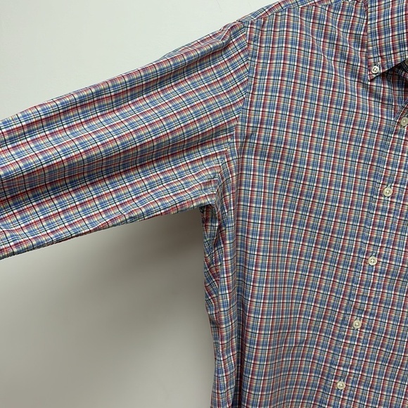 POLO RALPH LAUREN Men's Classic Fit Plaid Performance Long Sleeve Shirt size S/P - Picture 10 of 14